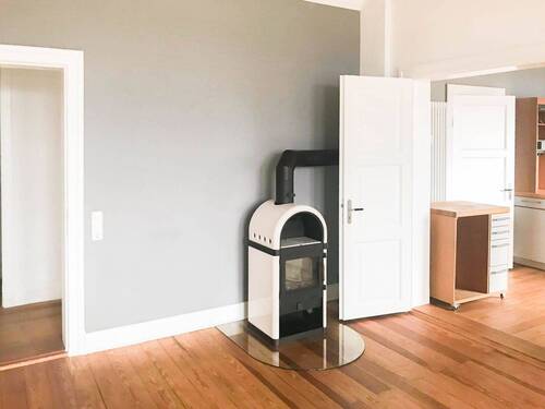 Kamin im Essbereich - 