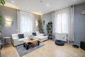 Wohnzimmer - Etagenwohnung mit 73,40 m&sup2; in Stuttgart zum Kaufen