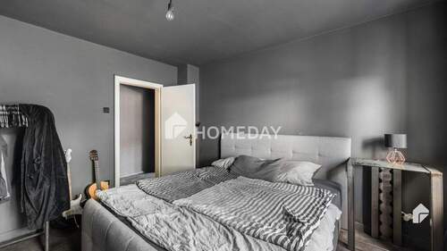 Schlafzimmer 1 - Etagenwohnung mit 61,50 m² in Castrop-Rauxel zum Kaufen