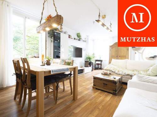 Wohnen- und Esszimmer - MUTZHAS - Mehr Raum fürs Geld: 3-Zimmer-Wohnung zum Weihnachtspreis