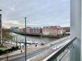 Loggia Blick auf Weser - 