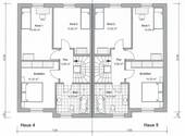 Grundriss OG - 4 Zimmer Doppelhaushälfte in Werl