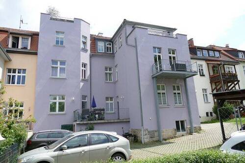 Rückseite Haus (2).JPG - 3 Zimmer Etagenwohnung zum Kaufen in Naumburg (Saale)