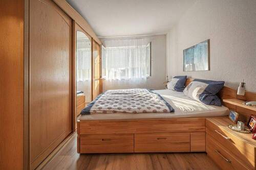 Schlafzimmer - Etagenwohnung mit 60,00 m&sup2; in Mainz-Kastel zum Kaufen