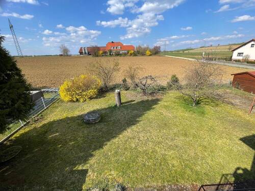 Balkon Blick Gartenseite - 