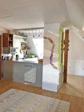 Blick Richtung Küche - 2 Zimmer Etagenwohnung zur Miete in Nürnberg