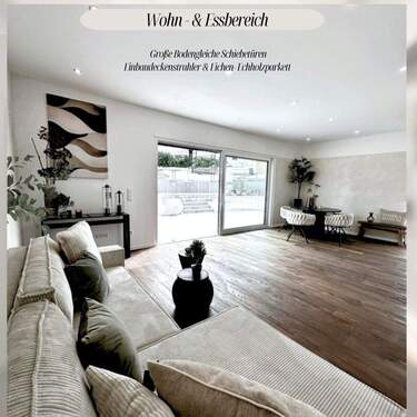 Wohn - Essbereich offen - 