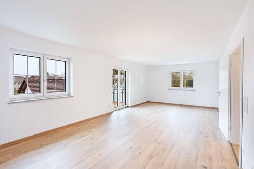 Wohnbereich - 3 Zimmer Etagenwohnung zur Miete in Vilgertshofen / Issing