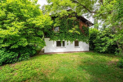 Gartenansicht - 1 Zimmer Mehrfamilienhaus, Wohnhaus in München