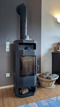 Kaminofen im Wohnen/Essen EG - 