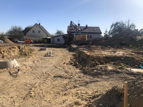 Erschließungsarbeiten - Grundstück zum Kaufen in Erdweg OT Eisenhofen