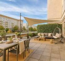 Fantastische 4-Zimmer-Wohnung mit 70 Quadratmeter großen Terrasse im Architekturdenkmal - Berlin Friedrichshain