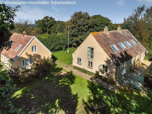 Luftbild - 8 Zimmer Einfamilienhaus in Marstal-Ommel