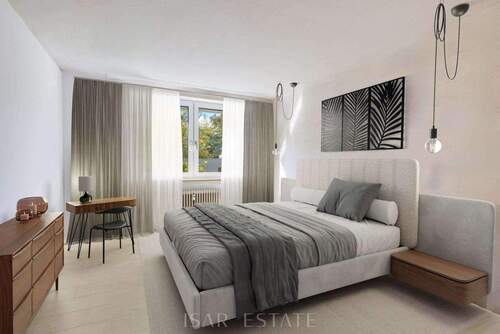 Digitale Wohnidee Schlafzimmer - 