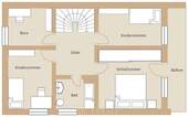 Grundriss Obergeschoss - 