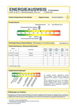 Energieausweis - 
