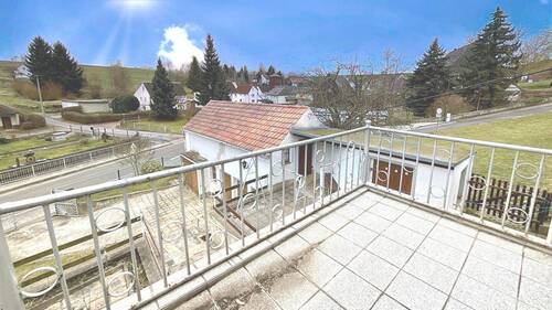 Fernblick Balkon/Dachterrasse - 