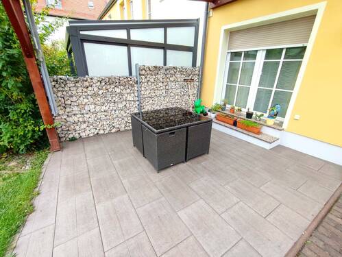 Terrasse - 3 Zimmer Reihenmittelhaus zum Kaufen in Delitzsch