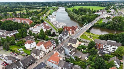 Wo die Weser eine Kurve macht - Wohn- und Gewerbeeinheit in vorteilhafter Standortlage