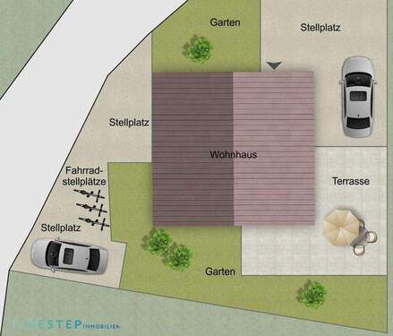 AUßENGESTALTUNG INKLUSIVE - 