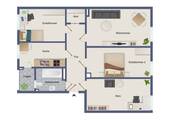 Grundriss Betaversion - 4 Zimmer Etagenwohnung zum Kaufen in Dresden