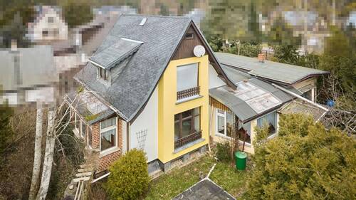Drohnenaufnahme - Wunderschönes Grundstück in PetershagenEggersdorf mit Altbestand - Ihr Traum vom Eigenheim wartet!