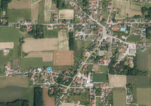 Lage im Ort Quellenangabe: © Bayerische Vermessungsverwaltung (2025) Datenquelle: Geoportal Bayern - 