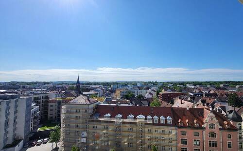 Aussicht vom Balkon - 
