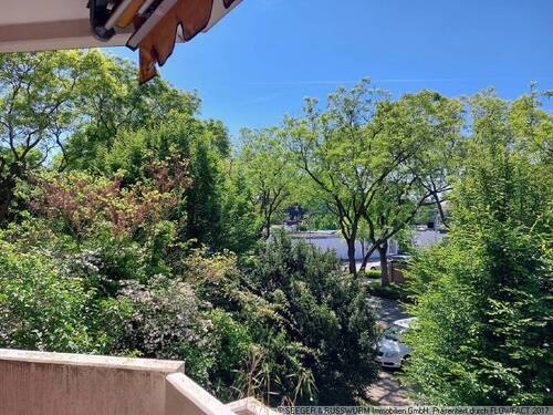 Ausblick vom Balkon - 