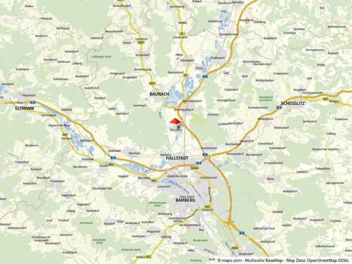 Kartenausschnitt - 
