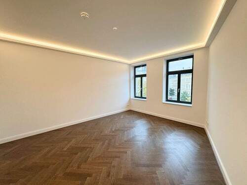 Wohnzimmer - 2 Zimmer Etagenwohnung zur Miete in Leipzig