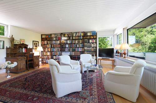 Wohnzimmer - 3 Zimmer Etagenwohnung zum Kaufen in Starnberg