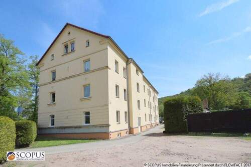 Hausrückansicht - 1 Zimmer Etagenwohnung zur Miete in Meißen