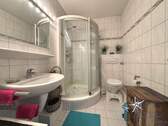 Badezimmer mit Dusche - 