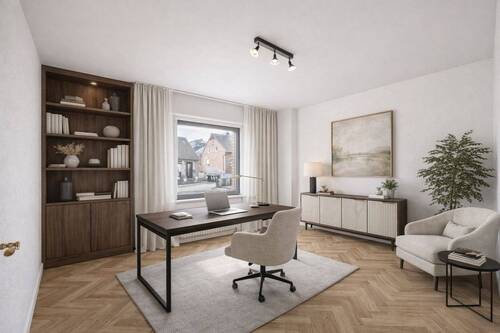 Arbeitszimmer OG visualisiert - 