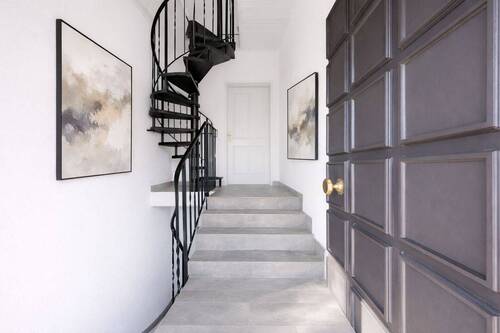 Treppenhaus visualisiert - 