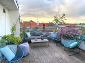 Dachterrasse im Sommer - 