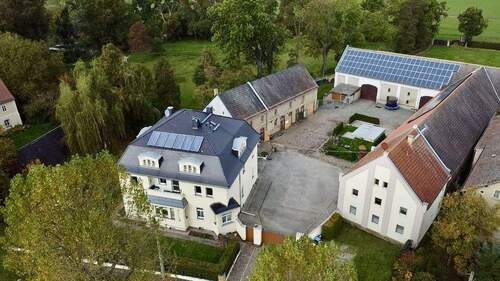 Luftbild_Vorderseite - 1 Zimmer Mehrfamilienhaus, Wohnhaus zum Kaufen in Leipzig