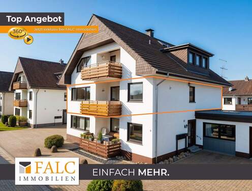 Hausansicht - Ihre neue Wohnung: Großzügig, flexibel und mit großem Balkon zum Wohlfühlen!