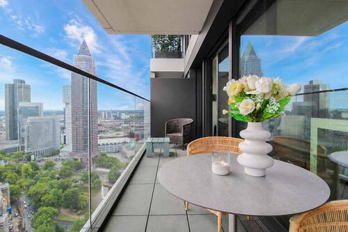 Balkon - 2 Zimmer Einfamilienhaus in Frankfurt am Main