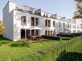 Rückseite Reihenhäuser - 5 Zimmer Reihenmittelhaus zum Kaufen in Werneuchen