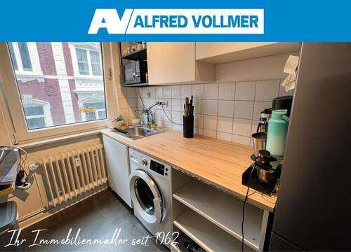 Küche - Etagenwohnung mit 48,00 m² in Wuppertal zur Miete