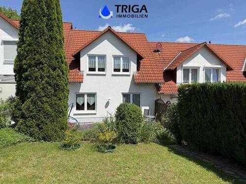 Ansicht vom Garten - 4 Zimmer Reihenmittelhaus in Nordhausen