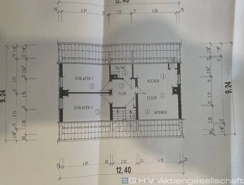 Bild 2 - 2 Zimmer Etagenwohnung zum Kaufen in Theley