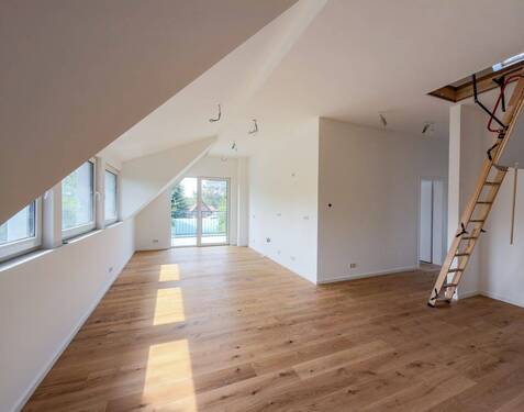 Wohnzimmer Blick zur Küche - 