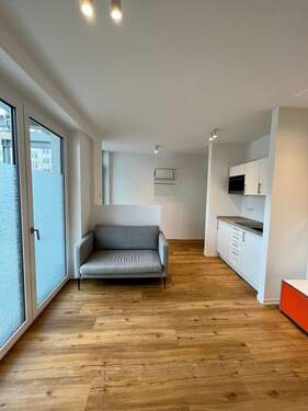 Wohnbereich - 1 Zimmer Etagenwohnung in Nürnberg