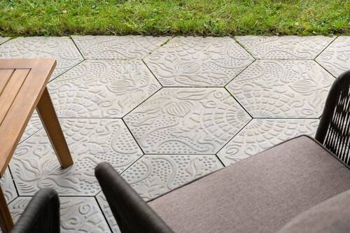 Designfliesen mit Naturmotiv - 