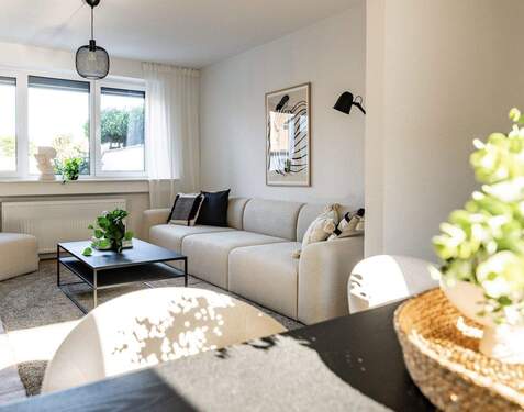 Wohnzimmer - Reihenmittelhaus mit 115,00 m&sup2; in Bremerhaven zum Kaufen