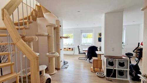 Wohnzimmer I (EG) - Einfamilienhaus mit 183,00 m&sup2; in Oberhausen zum Kaufen