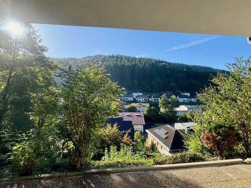 Terrasse - 2 Zimmer Terrassenwohnung in Heiligkreuzsteinach